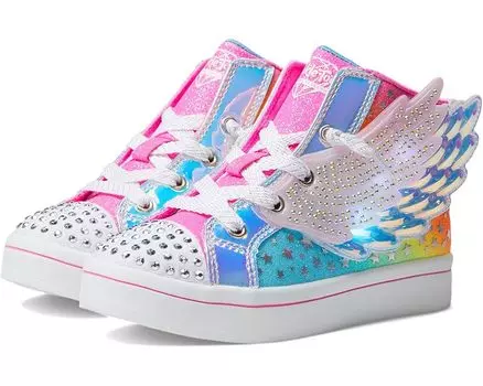 Кроссовки SKECHERS KIDS Twi-Lites 314392N 2.0 - Dreamy Wings, цвет Hot Pink/Multi