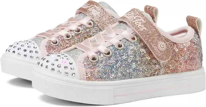 Кроссовки SKECHERS KIDS Twinkle Sparks 314776L, цвет Light Pink/Multi