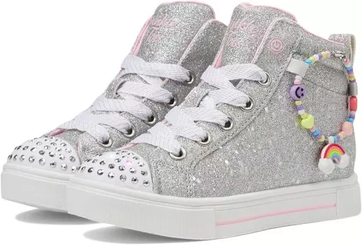 Кроссовки SKECHERS KIDS Twinkle Sparks - Charm Bestie 314816L, серебряный