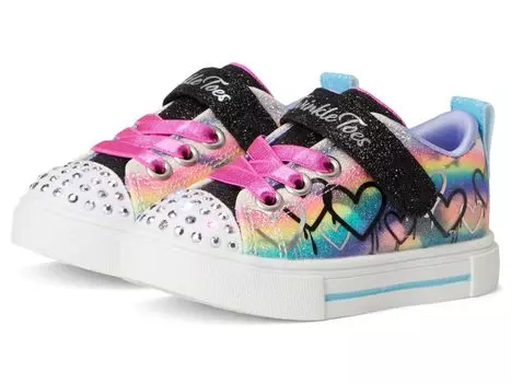 Кроссовки SKECHERS KIDS Twinkle Sparks - Ombre Love 314823N, цвет Black/Multi