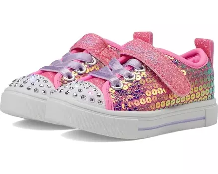 Кроссовки SKECHERS KIDS Twinkle Sparks - Sequin Party, цвет Pink/Multi