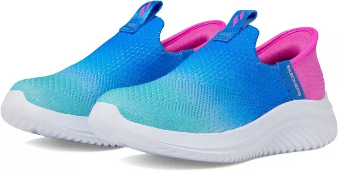 Кроссовки SKECHERS KIDS Ultra Flex 3.0 Stretch Knit, цвет Blue/Pink