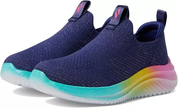 Кроссовки SKECHERS KIDS Ultra Flex 3.0 Stretch Knit, цвет Navy/Multi 3