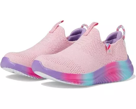Кроссовки SKECHERS KIDS Ultra Flex 3.0 - Color Joy, цвет Light Pink/Multi