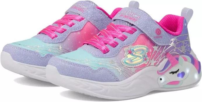 Кроссовки SKECHERS KIDS Unicorn Dreams 302299L, цвет Lavender/Hot Pink