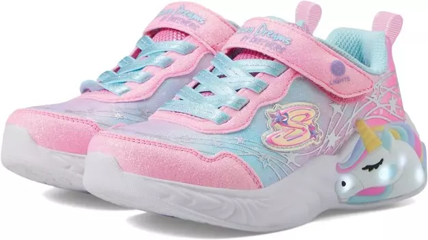Кроссовки SKECHERS KIDS Unicorn Dreams 302299L, цвет Pink/Turquoise