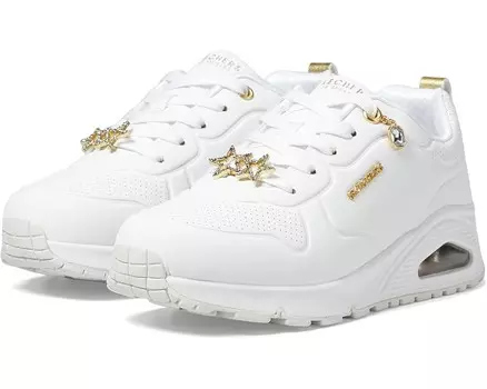 Кроссовки SKECHERS KIDS Uno Gen1 31562L, цвет White/Gold
