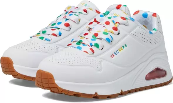 Кроссовки SKECHERS KIDS Uno Gen1 - Trendy Dotty 310558L, цвет White/Multi