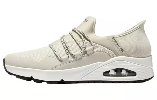 Кроссовки Skechers Lifestyle Lifestyle Shoes Men Low-top Lotus Root Gray, серый