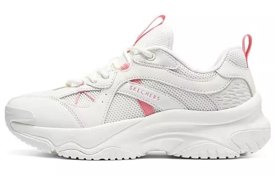 Кроссовки Skechers Lifestyle Low-top, белый/розовый
