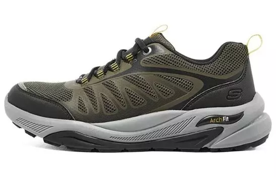 Кроссовки Skechers Lifestyle, оливково-зеленый/серый/черный