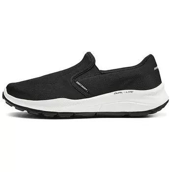 Кроссовки Skechers Lifestyle Shoes Men Low-top Black/White, черный/белый