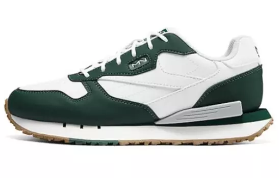 Кроссовки Skechers Lifestyle Shoes Men Low-top White/Green, зеленый
