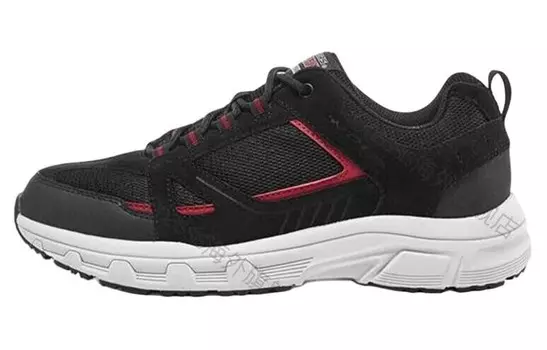 Кроссовки Skechers Lifestyle Shoes Men Low-top Black/Red, черный/красный