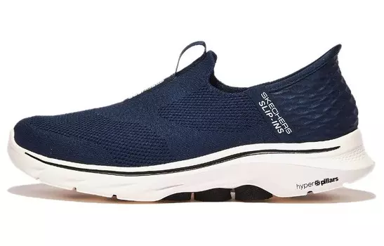 Кроссовки Skechers Lifestyle Shoes Men Low-top Blue/White, синий/белый
