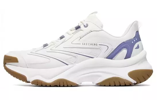 Кроссовки Skechers Lifestyle Shoes Men Low-top White/Blue, белый/синий