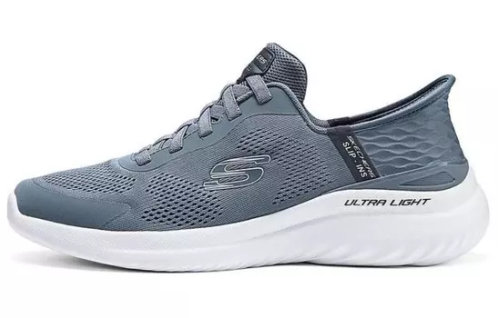 Кроссовки Skechers Lifestyle Shoes Men Low-top Blue, синий