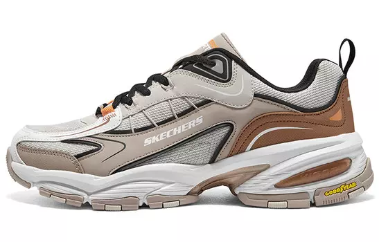 Кроссовки Skechers Lifestyle Shoes Men Low-top Brown, коричневый