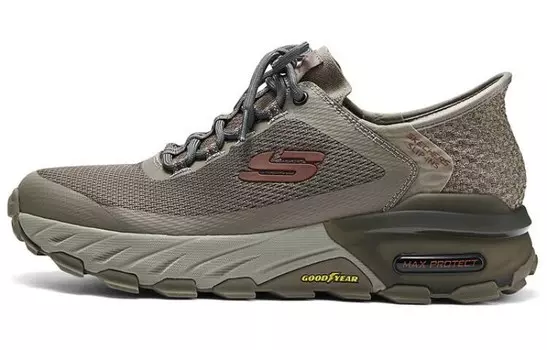 Кроссовки Skechers Lifestyle Shoes Men Low-top Green, зеленый