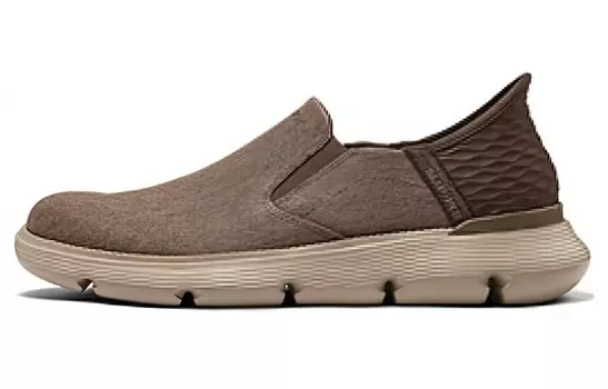 Кроссовки Skechers Lifestyle Shoes Men Low-top Brown, коричневый