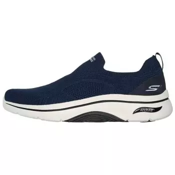 Кроссовки Skechers Lifestyle Shoes Men Low-top Blue, темно-синий/черный
