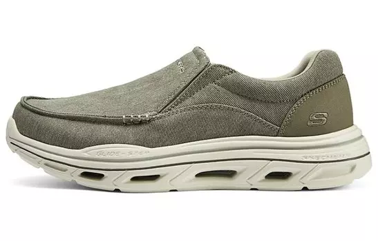 Кроссовки Skechers Lifestyle Shoes Men Low-top Khaki, хаки