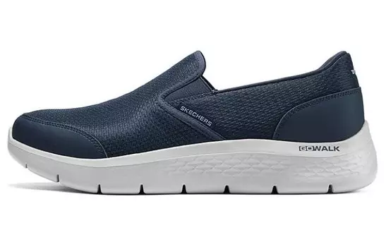Кроссовки Skechers Lifestyle Shoes Men Low-top Navy Blue/gray, темно-синий/серый