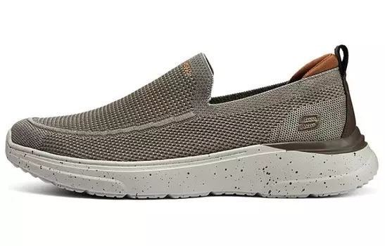 Кроссовки Skechers Lifestyle Shoes Men Low-top Taupe, коричневый