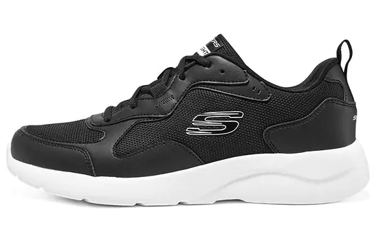 Кроссовки Skechers Lifestyle Shoes Men Low-top Black/White, черный