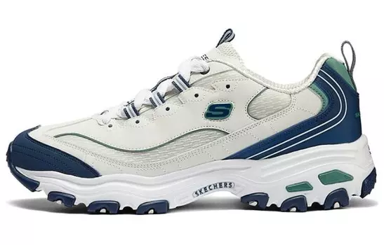 Кроссовки Skechers Lifestyle Shoes Men Low-top Blue/White, синий/белый