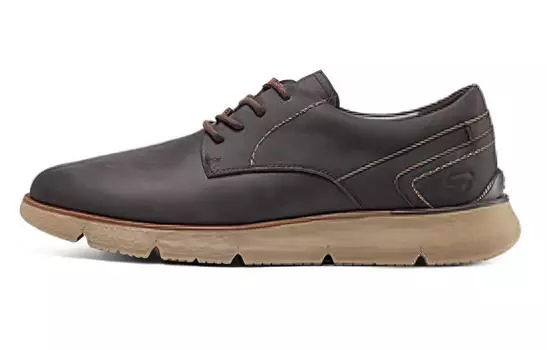 Кроссовки Skechers Lifestyle Shoes Men Low-top Chocolate, цвет Chocolate