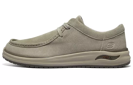 Кроссовки Skechers Lifestyle Shoes Men Low-top Olive Green, зеленый