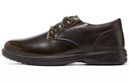 Кроссовки Skechers Lifestyle Shoes Men Low-top Dark Brown, коричневый