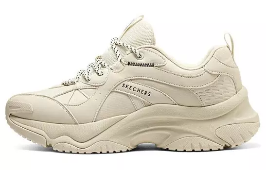 Кроссовки Skechers Lifestyle Shoes Men Low-top Milky White, слоновая кость