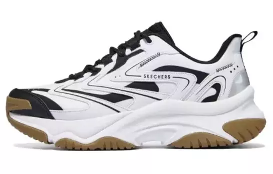 Кроссовки Skechers Lifestyle Shoes Men Low-top White/Black, белый/черный