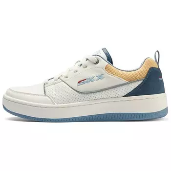 Кроссовки Skechers Lifestyle Shoes Men Low-top White/Royal/Yellow, белый/желтый