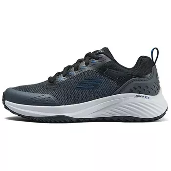 Кроссовки Skechers Lifestyle Shoes Men Low-top Black/Blue, черный/синий
