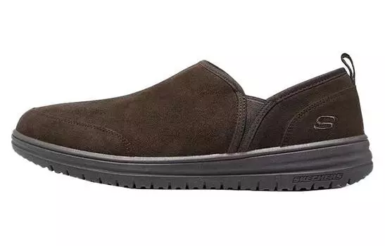 Кроссовки Skechers Lifestyle Shoes Men Low-top Chocolate, цвет Chocolate
