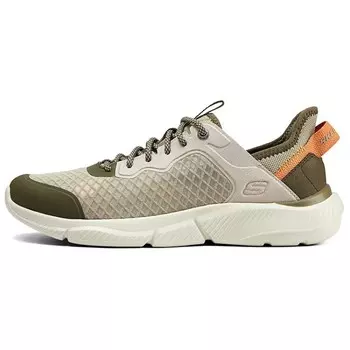 Кроссовки Skechers Lifestyle Shoes Men Mid-top Grey/green, зеленый