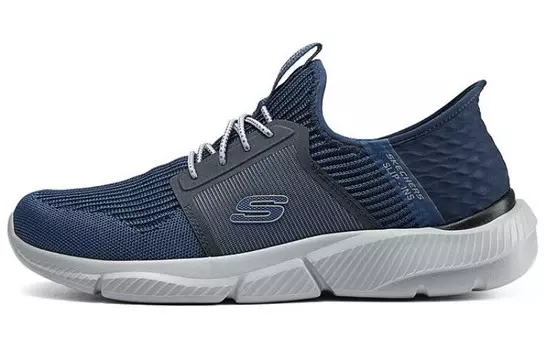 Кроссовки Skechers Lifestyle Shoes Men Mid-top Navy, темно-синий