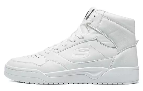 Кроссовки Skechers Lifestyle Shoes Men Mid-top White, белый