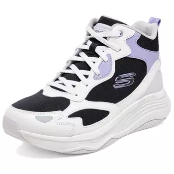 Кроссовки Skechers Lifestyle Shoes Women's High-top White/Bright Concord/True Red/Black, красный