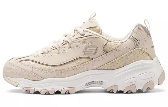 Кроссовки Skechers Lifestyle Shoes Women's Low-top Beige, бежевый