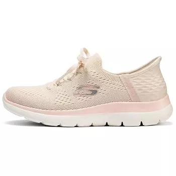 Кроссовки Skechers Lifestyle Shoes Women's Low-top Beige/pink, розовый
