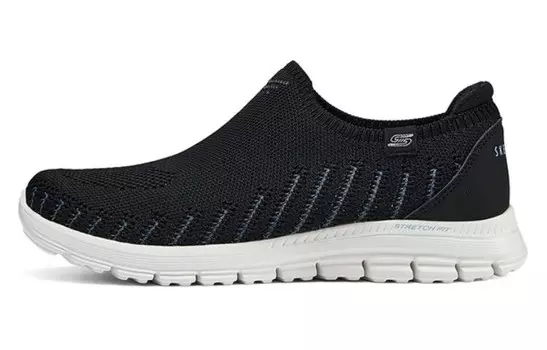 Кроссовки Skechers Lifestyle Shoes Women's Low-top Black/Multicolor, черный/мультиколор