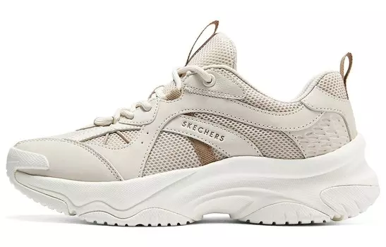 Кроссовки Skechers Lifestyle Shoes Women's Low-top Beige, бежевый