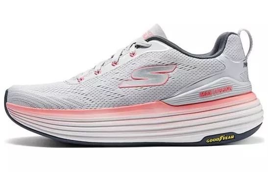 Кроссовки Skechers Lifestyle Shoes Women's Low-top Gray/Red, серый