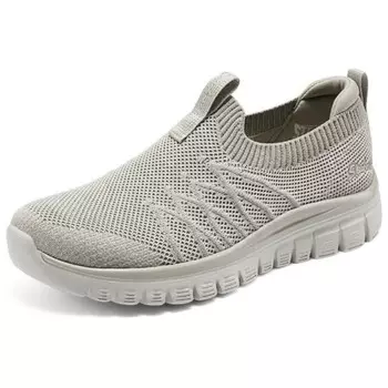 Кроссовки Skechers Lifestyle Shoes Women's Low-top Taupe, коричневый