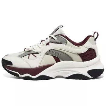 Кроссовки Skechers Lifestyle Shoes Women's Low-top Beige/Red, бежевый/красный