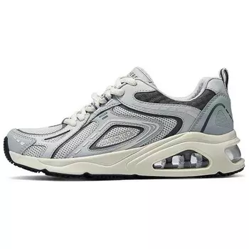 Кроссовки Skechers Lifestyle Shoes Women's Low-top Gray/Black, серый/черный